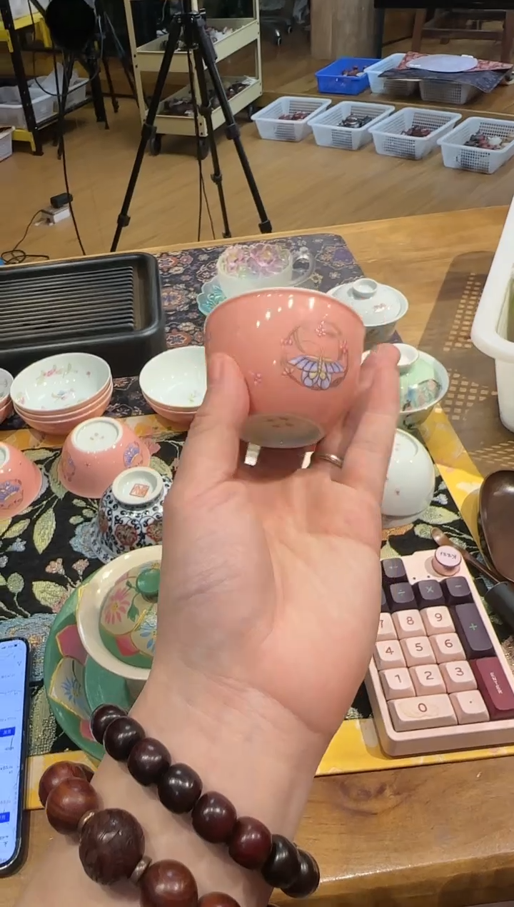 【闪购商品】瓷片杯子大碗茶的茶器
