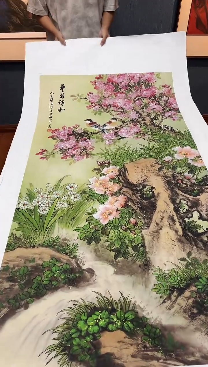 国画九霄甄选国画作品zhb0100