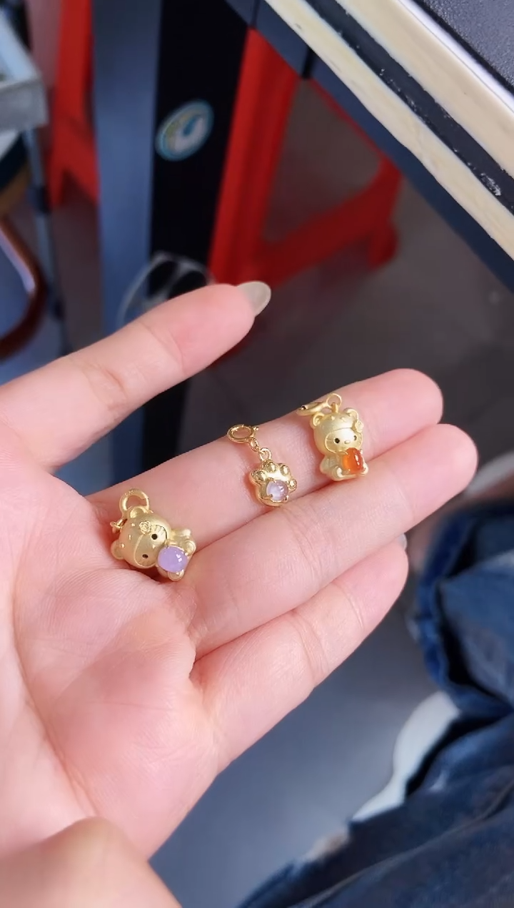 项链银S925镶嵌翡翠琳**目21