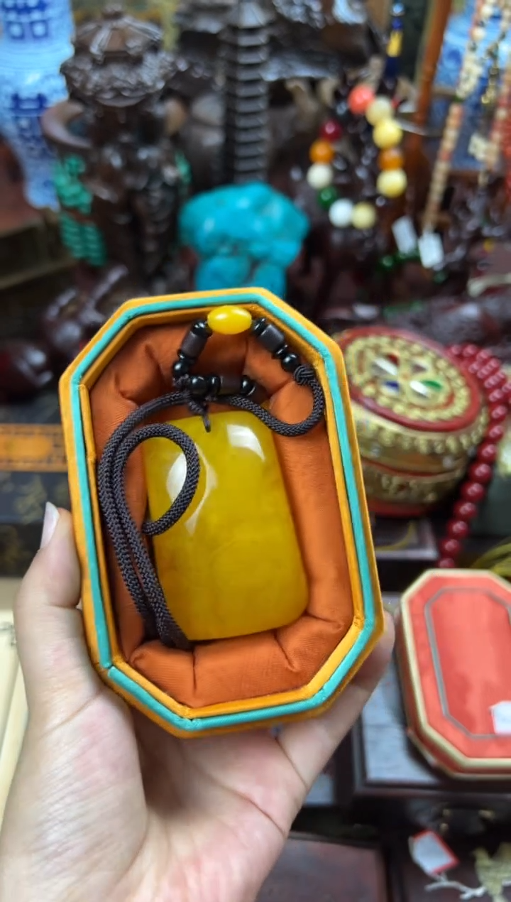 未镶嵌蜜蜡裸石——枷棋精品推荐——54