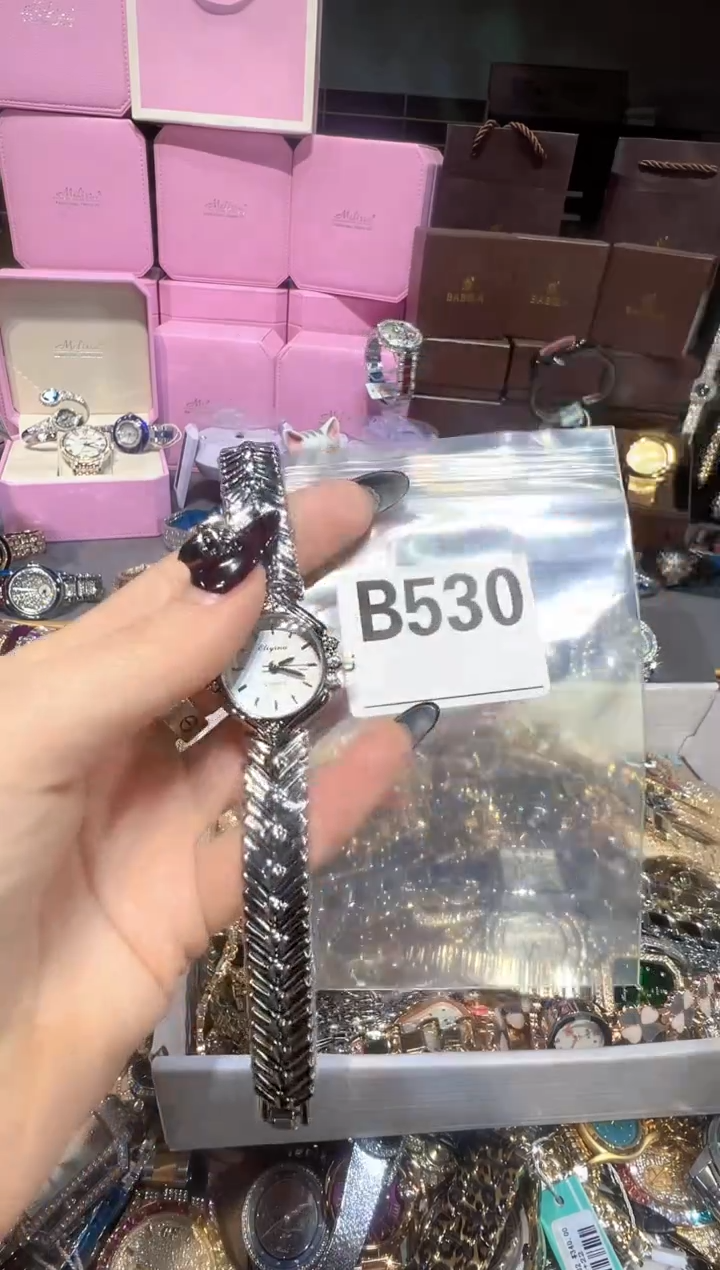 石英机芯不锈钢不锈钢直播定闪专用