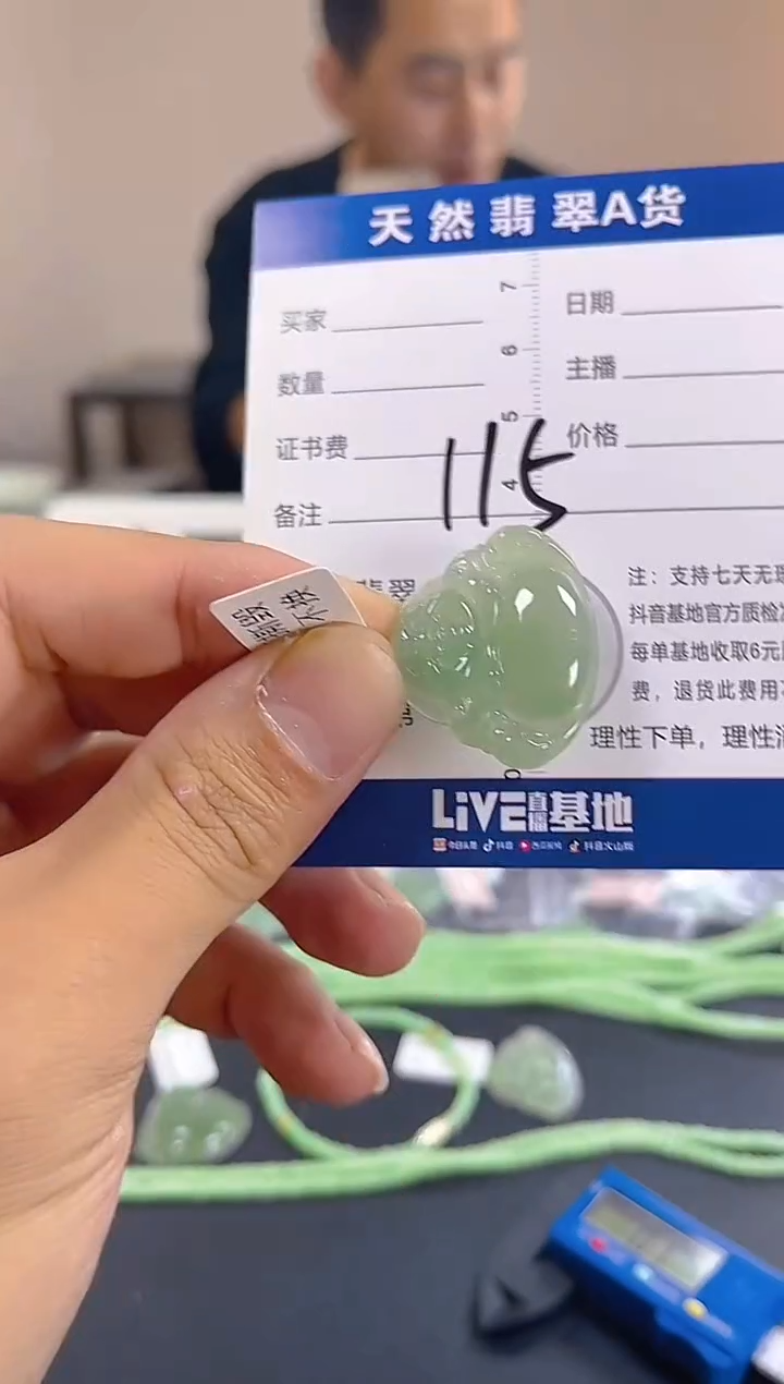 颈饰未镶嵌翡翠纯天然缅甸翡翠A货