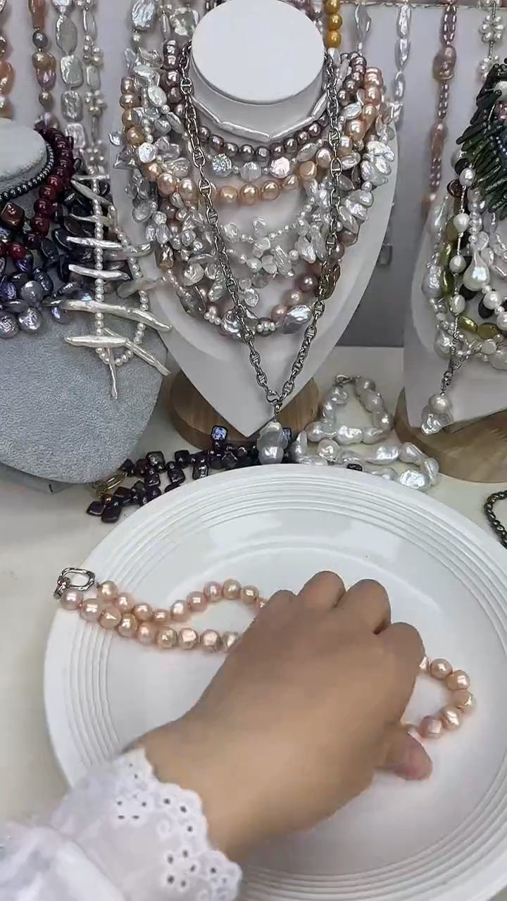 颈饰未镶嵌淡水珍珠1