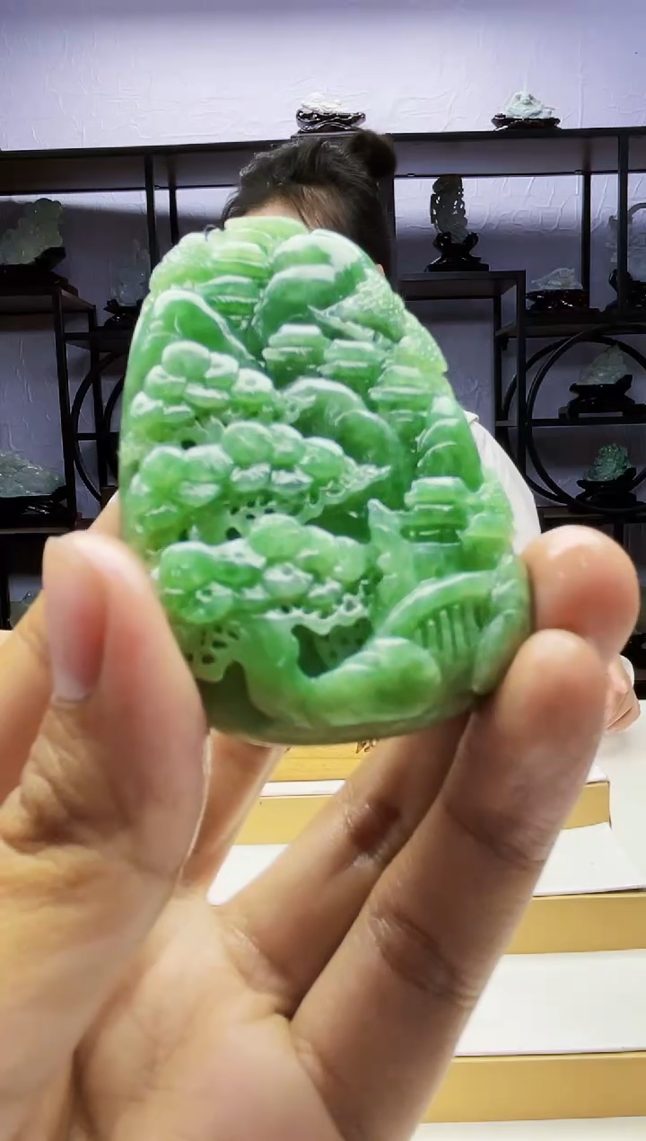 【闪购商品】定制翡翠未镶嵌毛货02160031