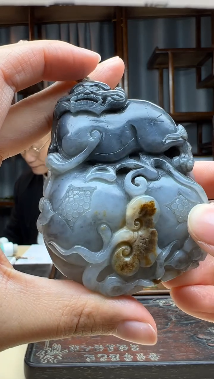 【闪购商品】和田玉颈饰未镶嵌手把