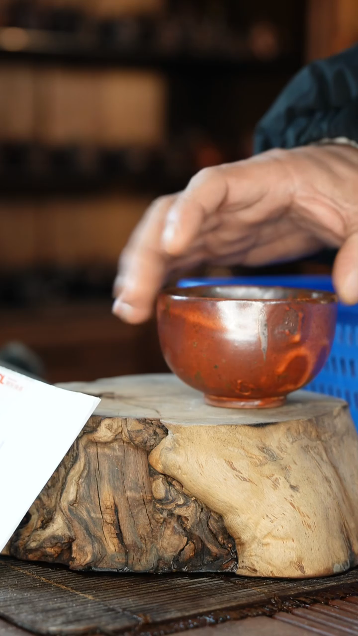 紫砂全手工元宝杯小