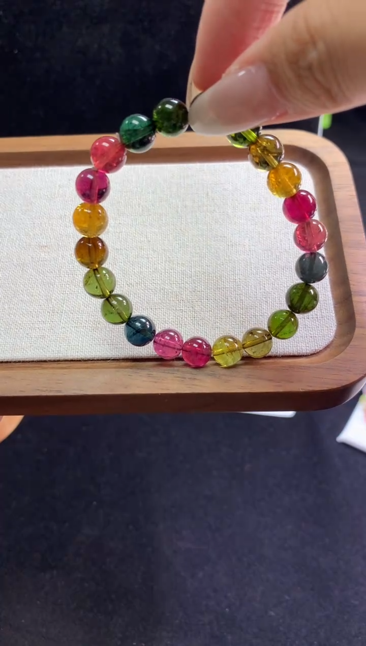 手串未镶嵌碧玺约8mm 碧玺单圈