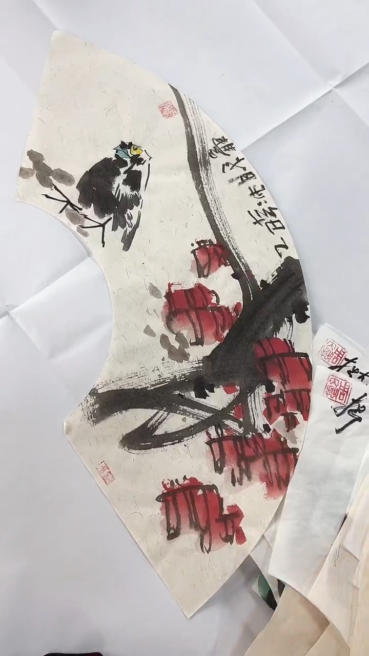 国画直播福利/国画/花鸟