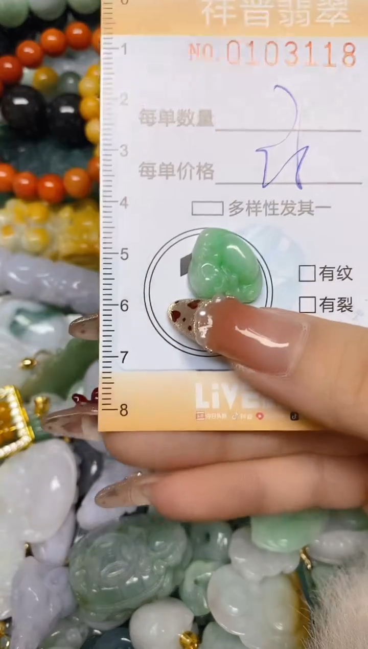 【闪购商品】翡翠颈饰未镶嵌闪购0103118