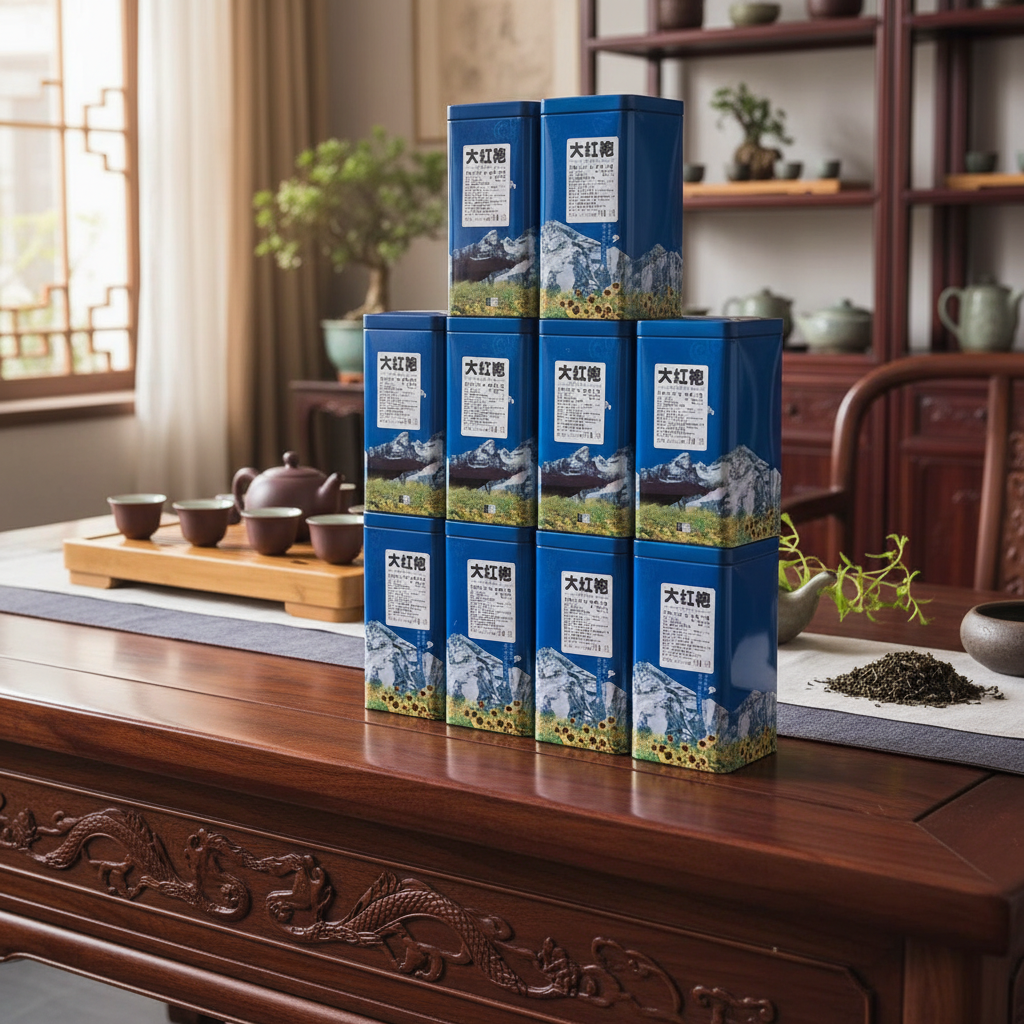 107-大红袍10罐500克