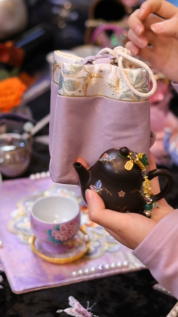 【闪购商品】摆件山怂阿卿直播间@@孤品紫砂壶+包