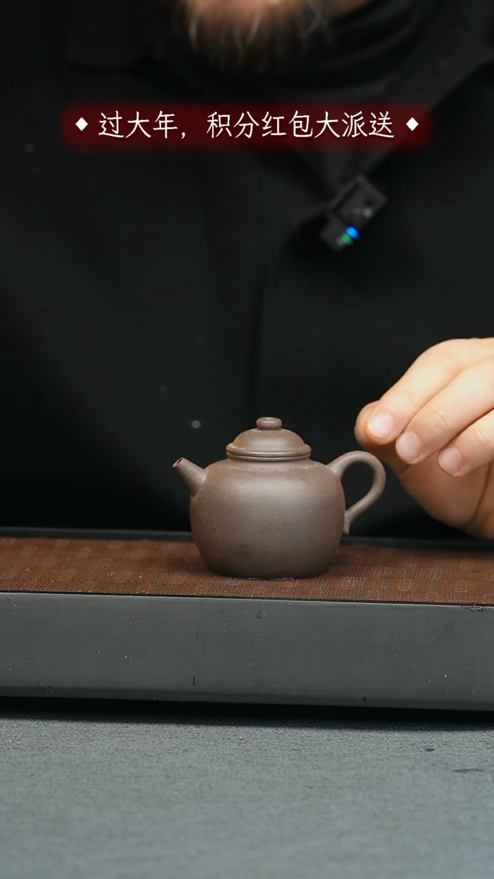 【闪购商品】紫砂茶壶五堂 大彬圈钮