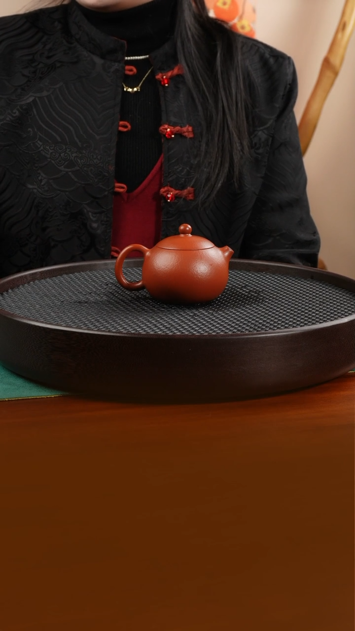 【闪购商品】红泥茶壶衍古造器西施壶