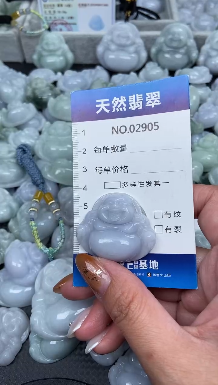 颈饰未镶嵌翡翠纯天然A货翡翠2905