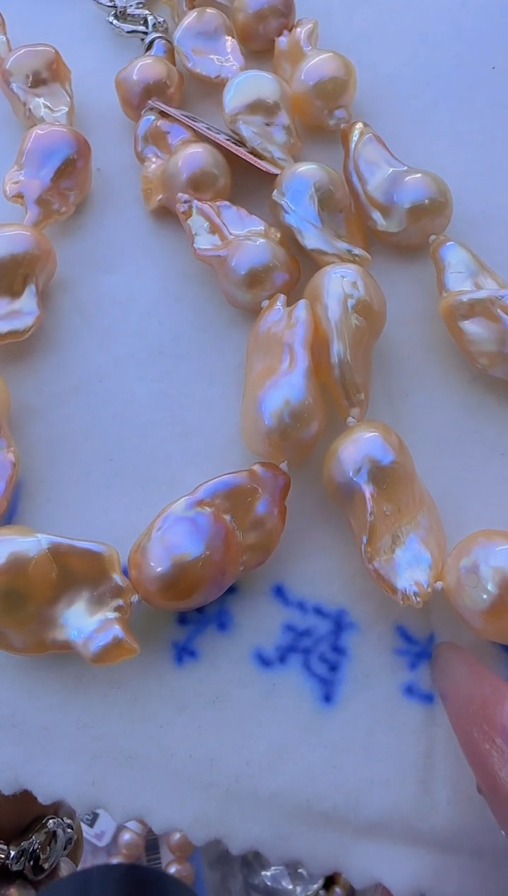 【闪购商品】淡水珍珠项链未镶嵌5定制  多样性发货  发其一