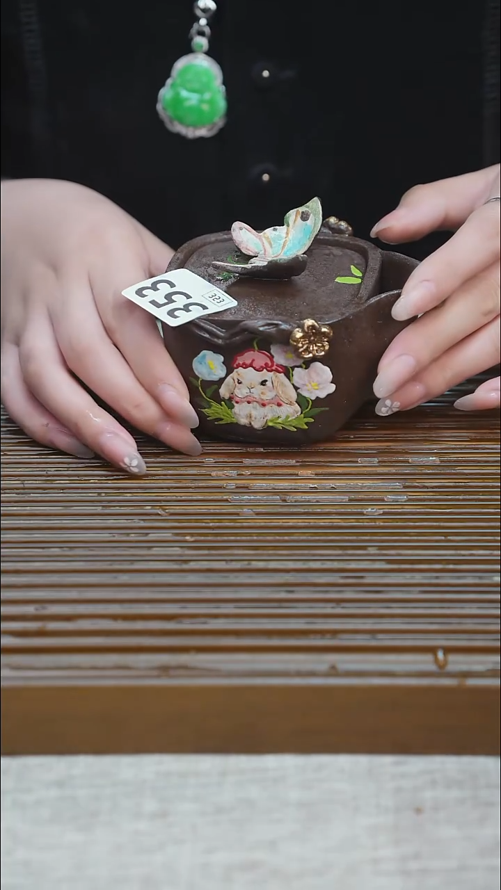 纯手工粗陶茶具每一只不一样