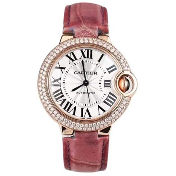 99新 Cartier/卡地亚 老佛爷/卡地亚蓝气球后钻/单表/33mm