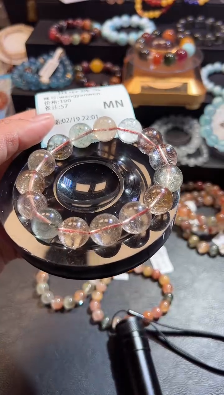 【闪购商品】水晶手链未镶嵌水晶57