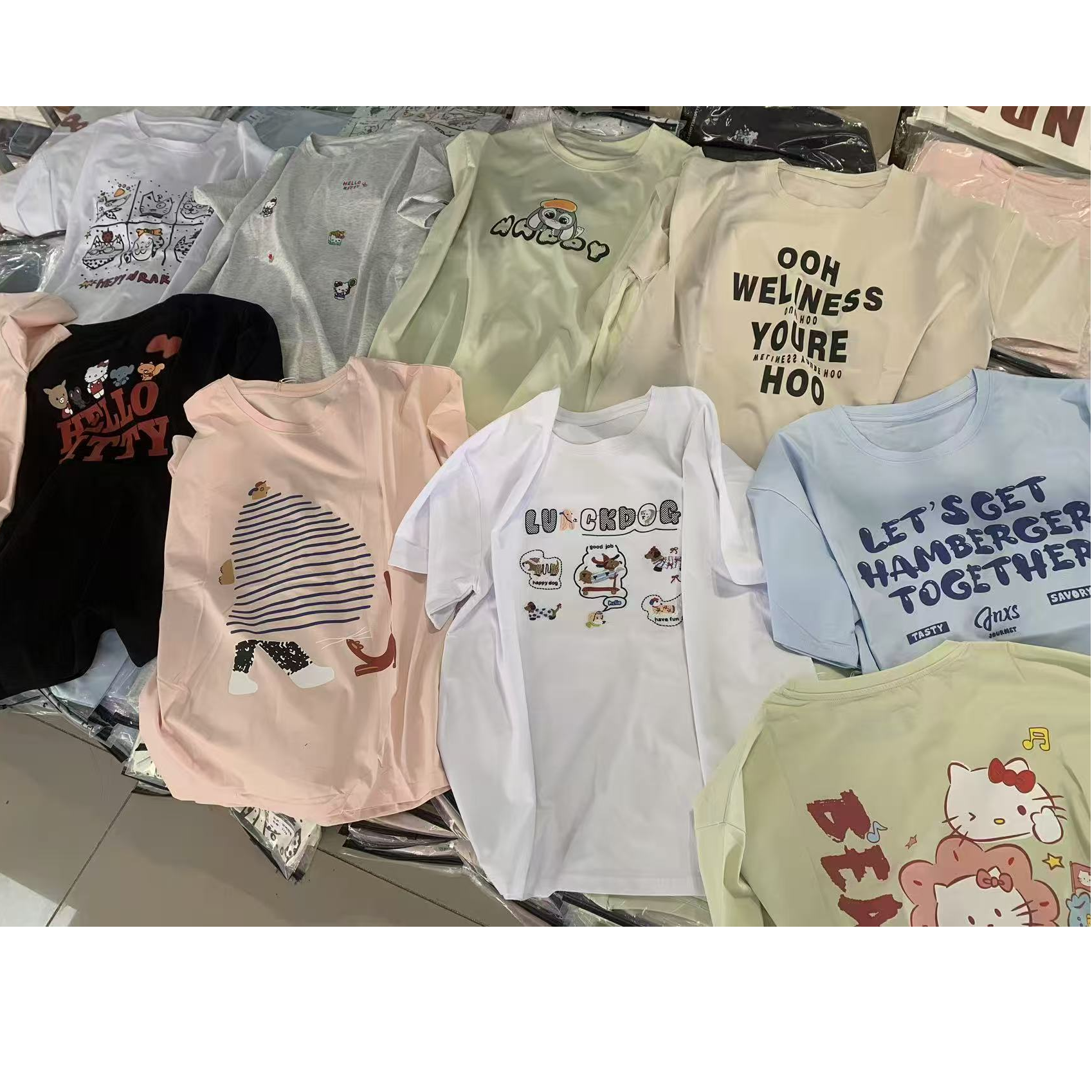 ▲直播编号#000· ▲夏季短袖打底衫女