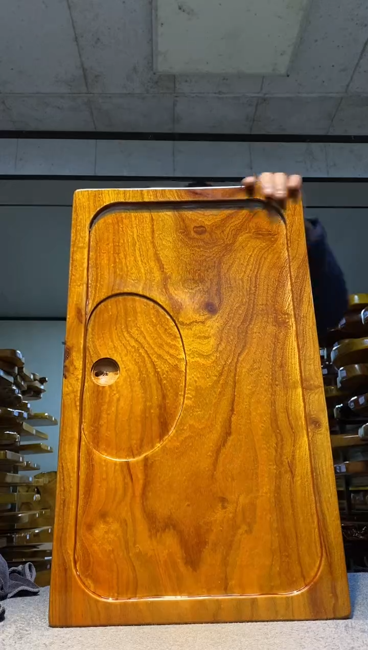 实木原木茶盘 一物一拍(不含配件）