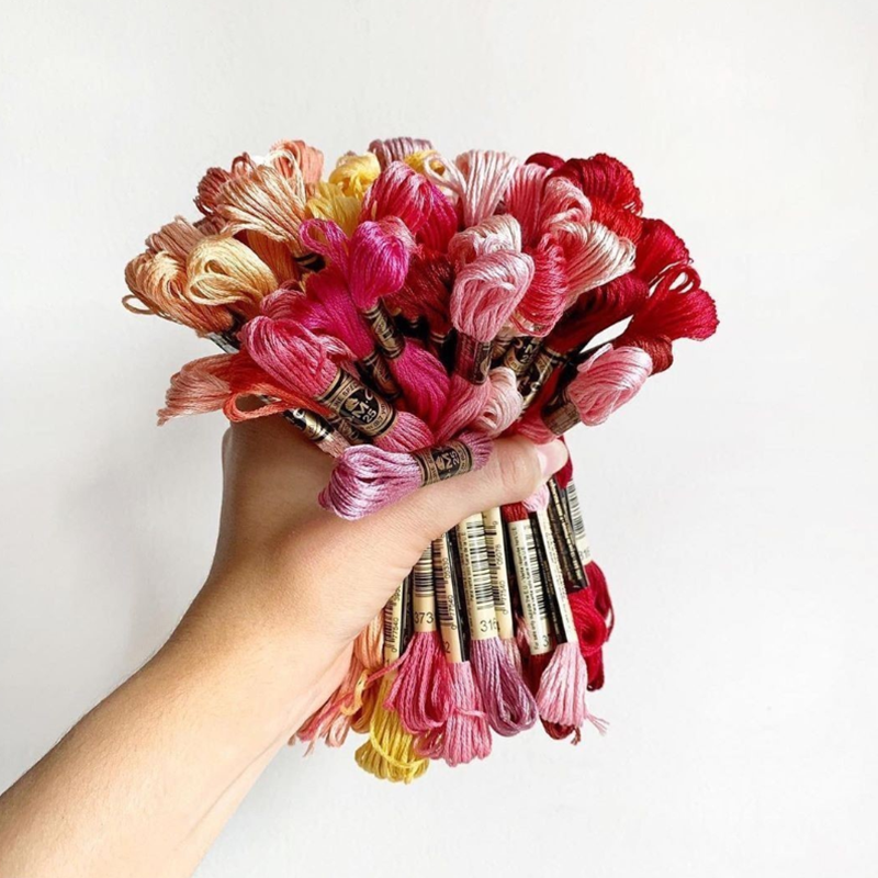 【正品DMC线】法国进口DMC绣线2025新款十字绣套件手工刺绣套装一