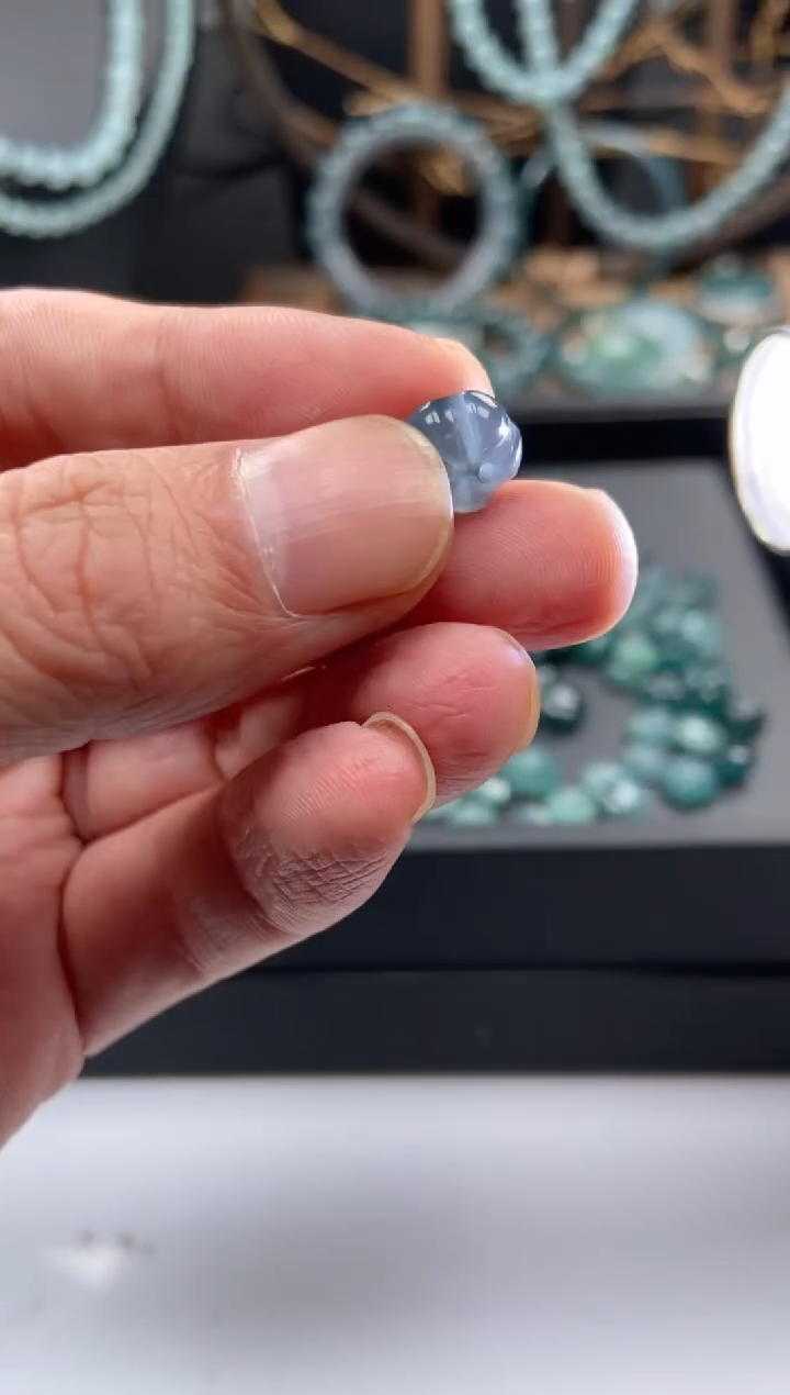 【闪购商品】翡翠手链未镶嵌莲蓬