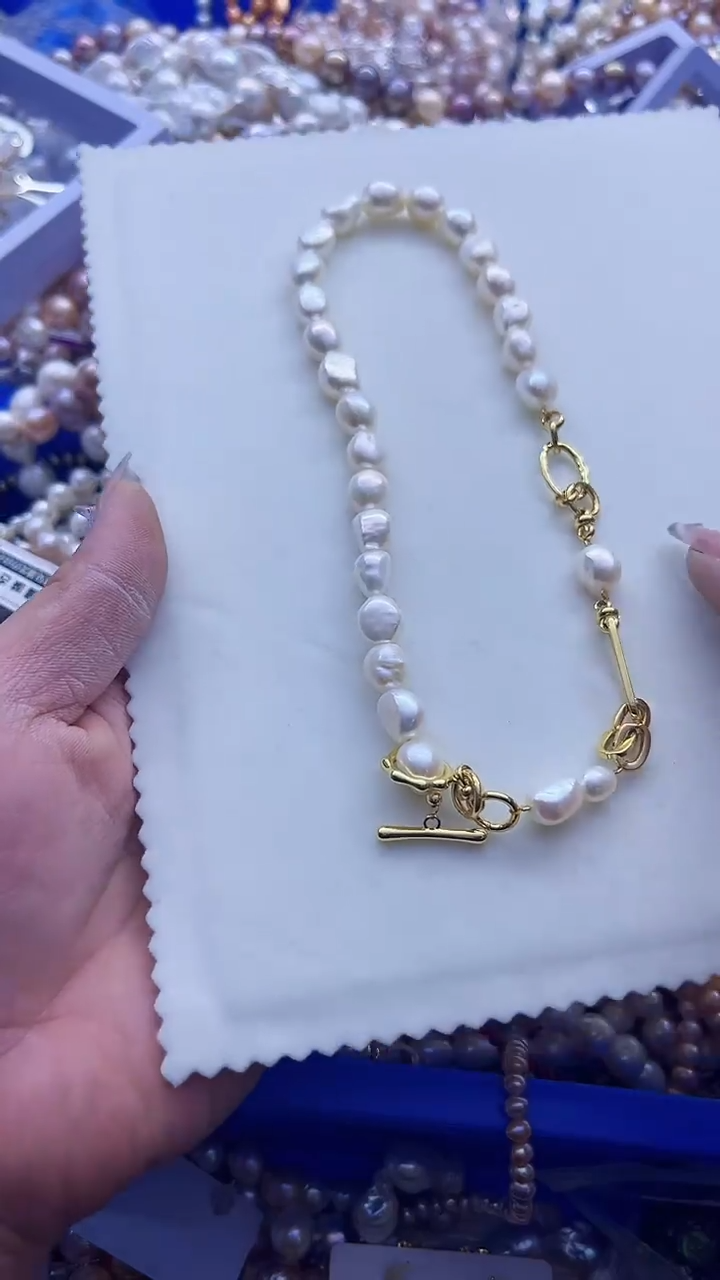 【闪购商品】淡水珍珠项链未镶嵌567