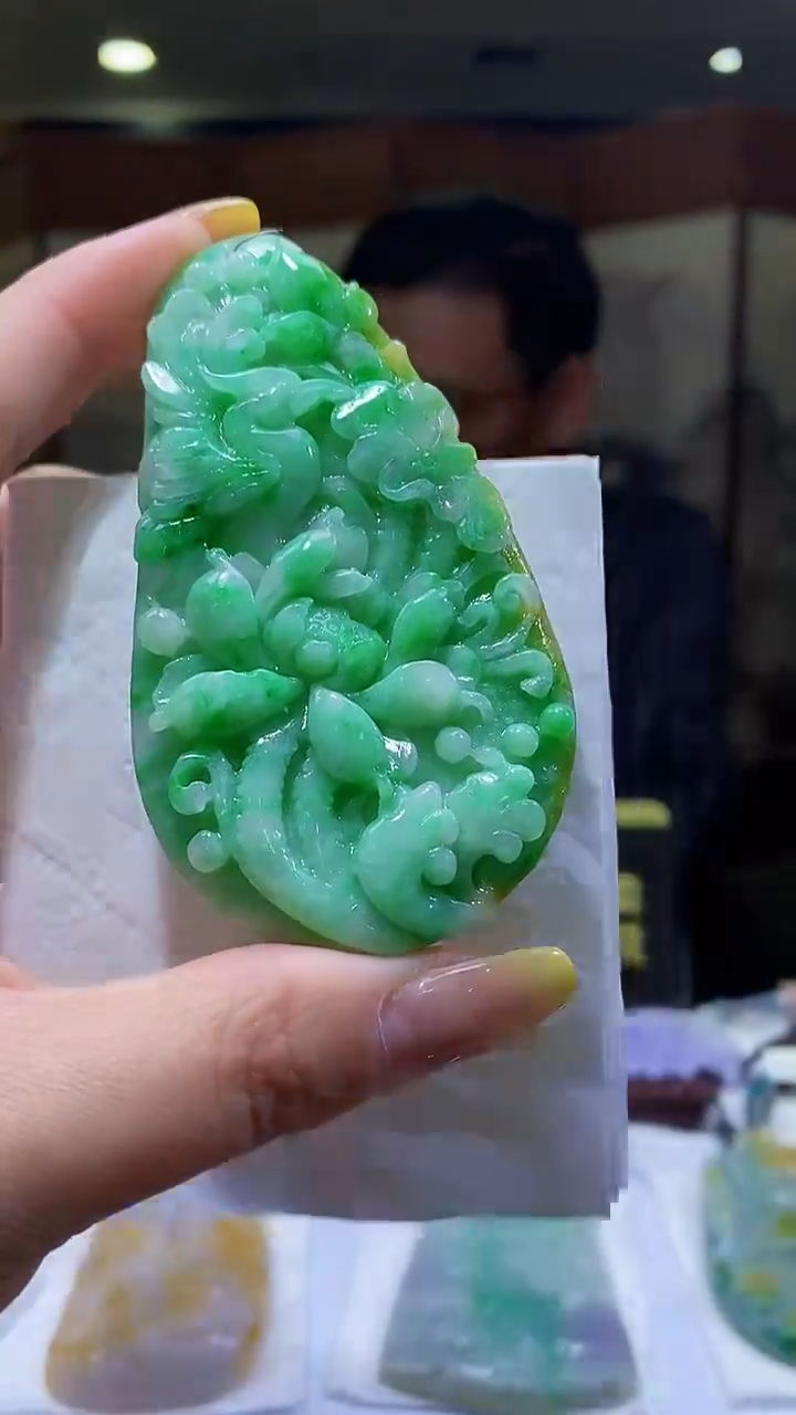 未镶嵌定制翡翠38/1231/W/花