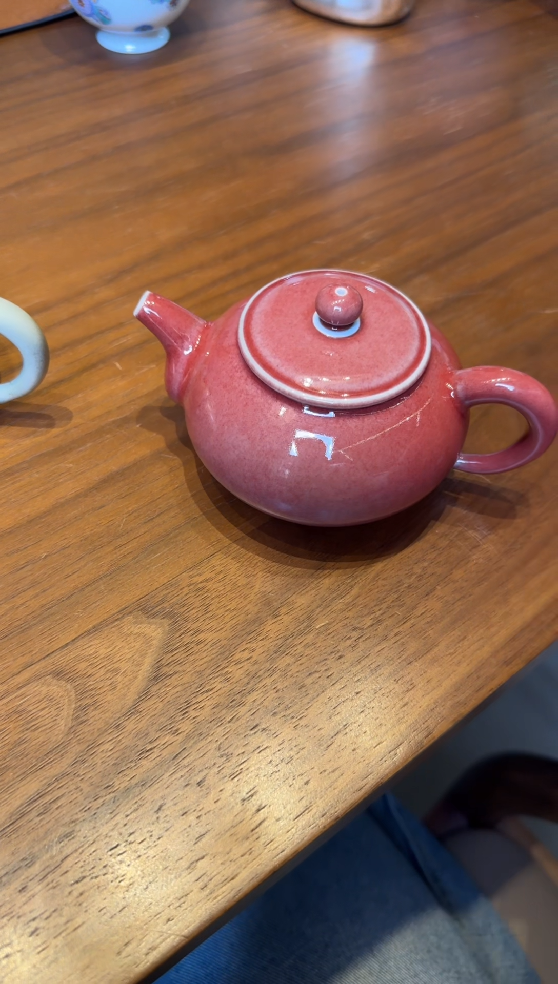 1*预售 荣器 豇豆红 流光壶