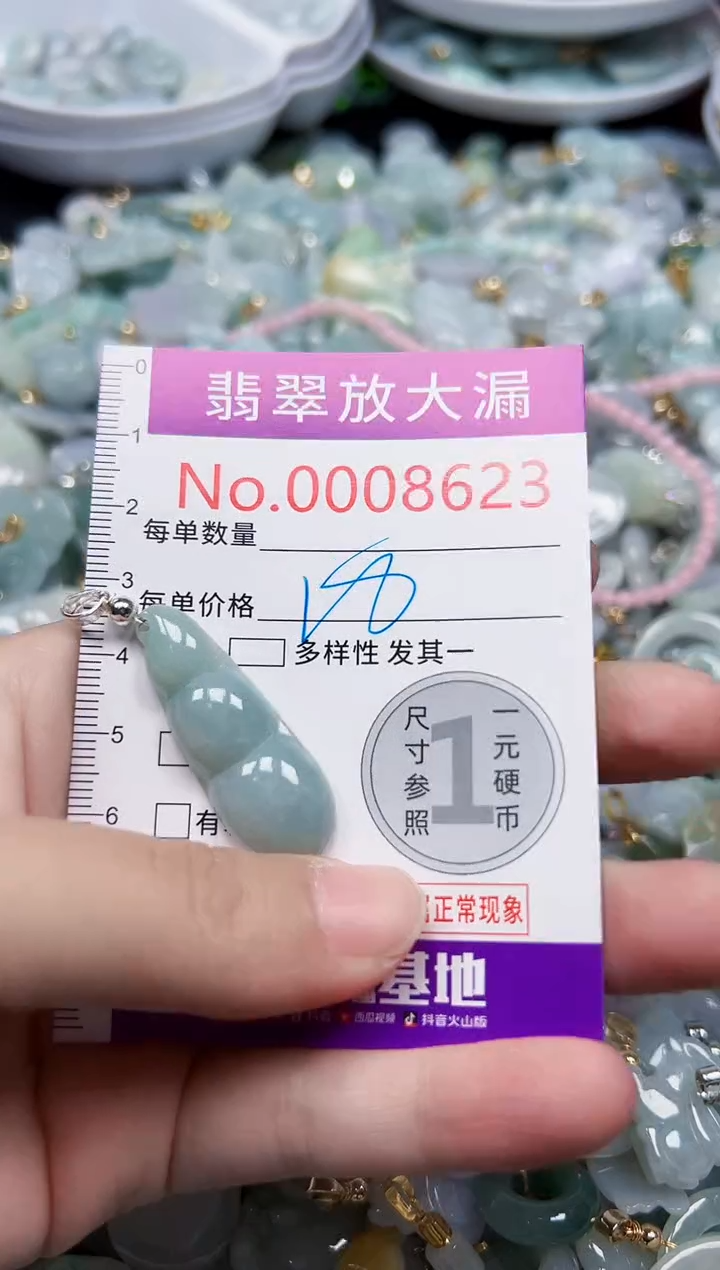 颈饰未镶嵌翡翠8623