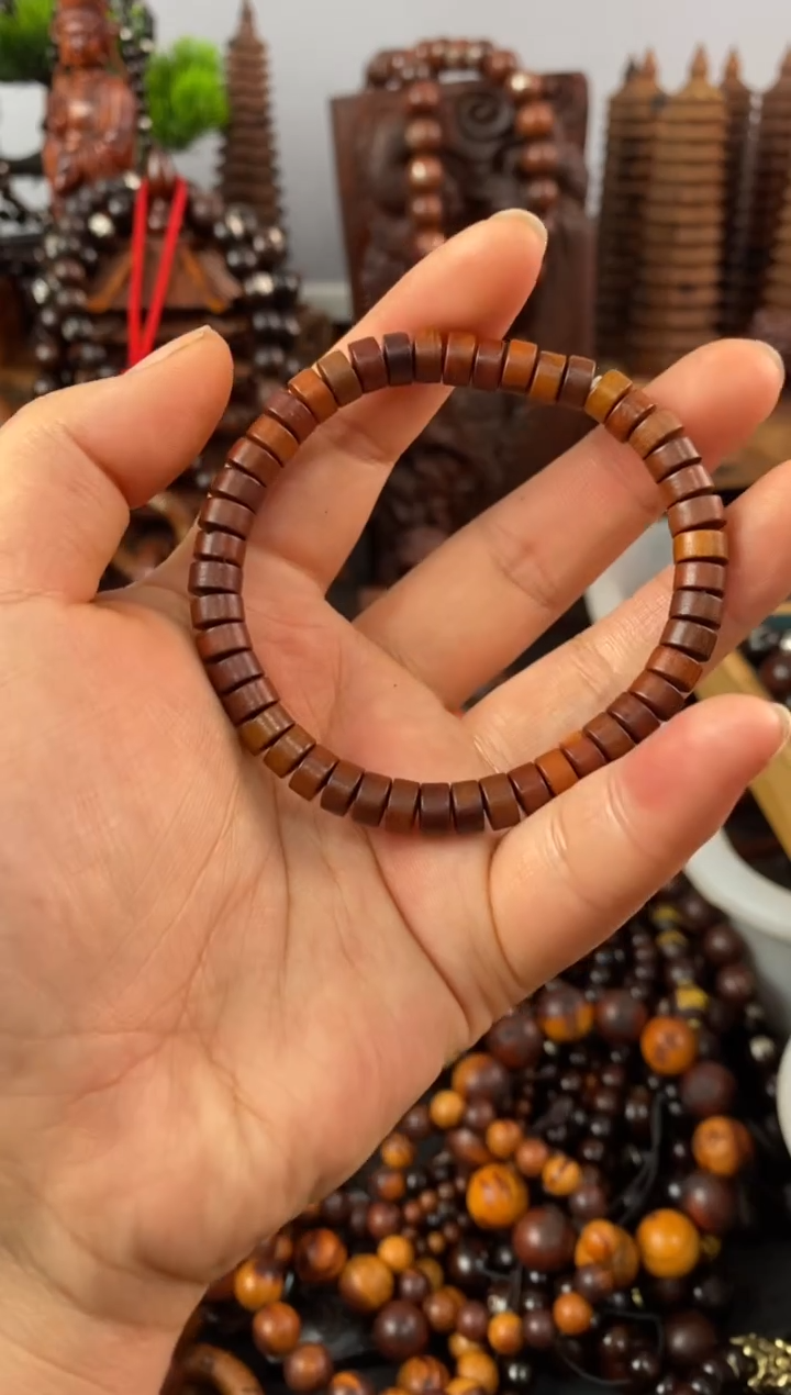 【闪购商品】木枣木直切手串随机发