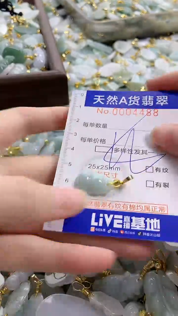 颈饰未镶嵌翡翠天然A货翡翠