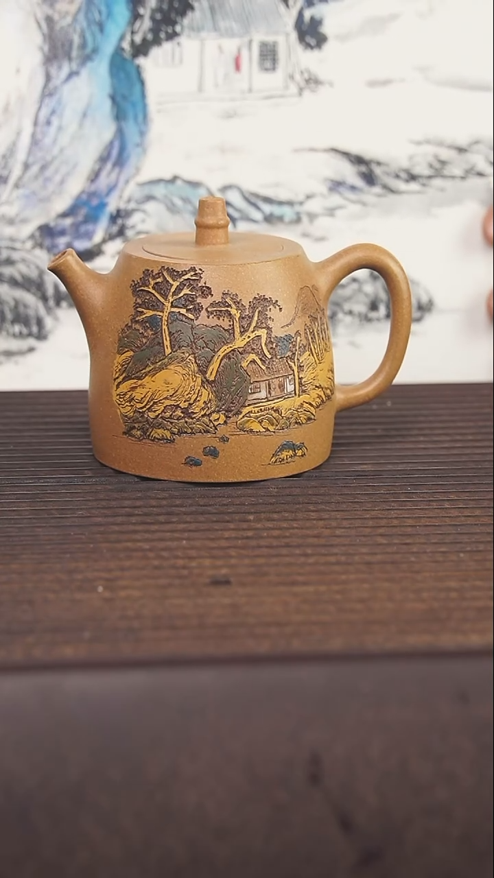 【闪购商品】紫砂茶壶160cc顾氏手工紫砂