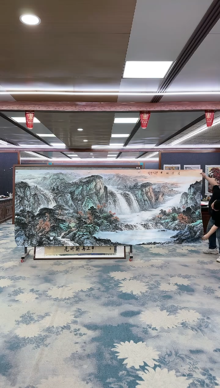 【闪购商品】绘画W-邵明义-大丈二-山水国画