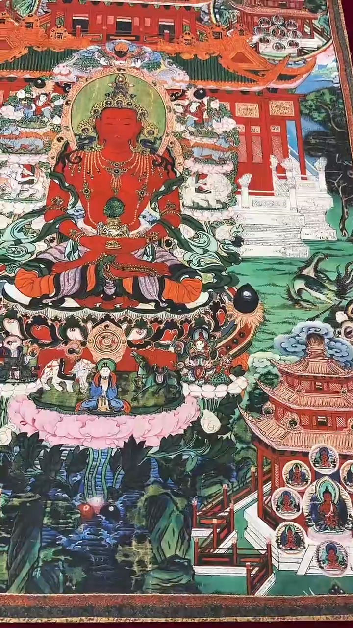 卷轴画唐卡16098