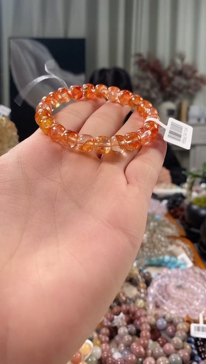 未镶嵌手链水晶尛*胶花