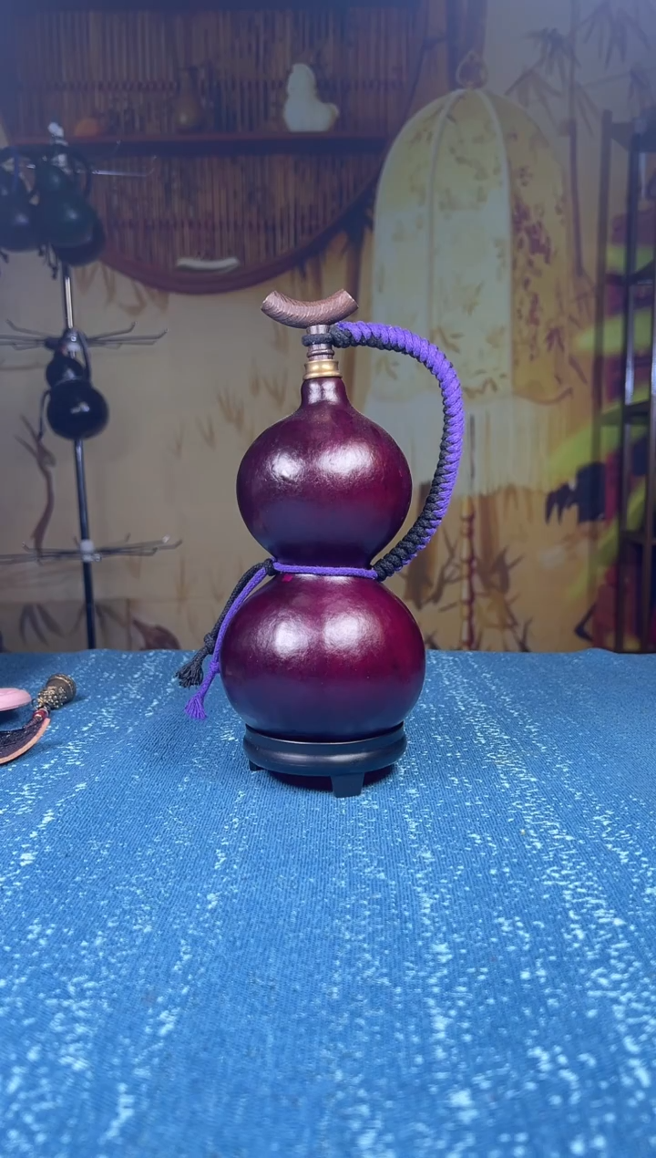 007-大漆酒葫芦（600ml左右）   