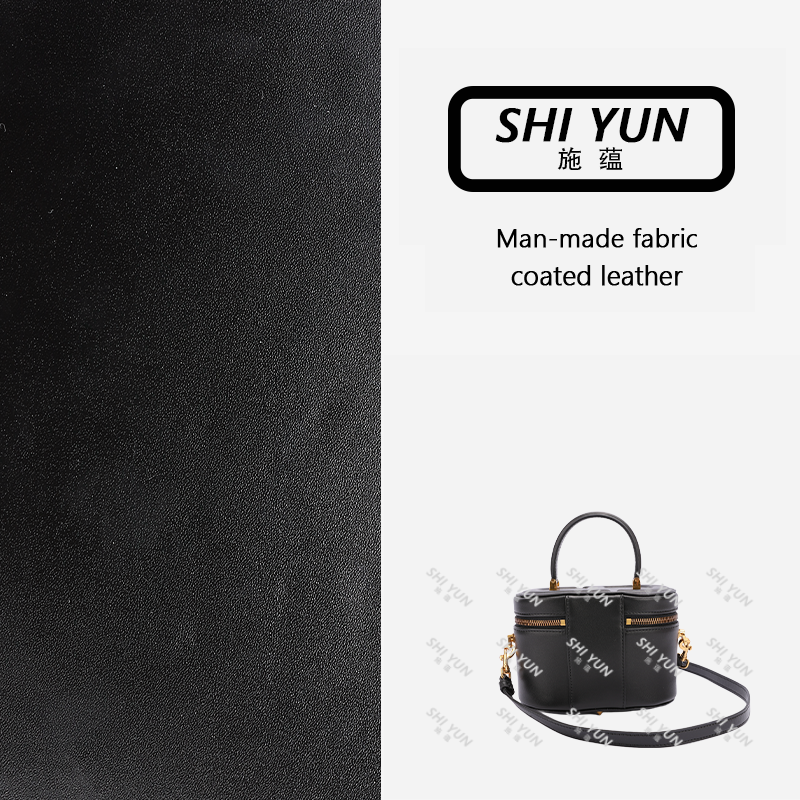 SHIYUN/施蕴黑色秋冬时尚牛皮斜跨女包33120