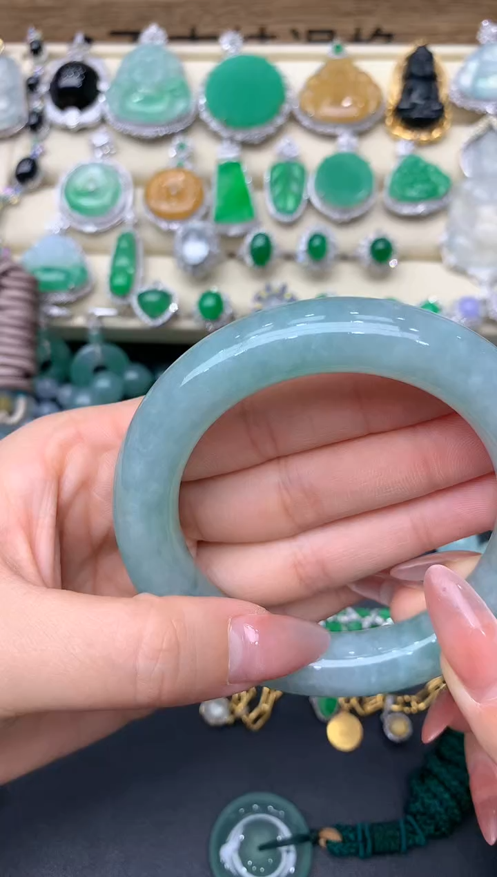 【闪购商品】翡翠手镯未镶嵌152-中国好珍宝热