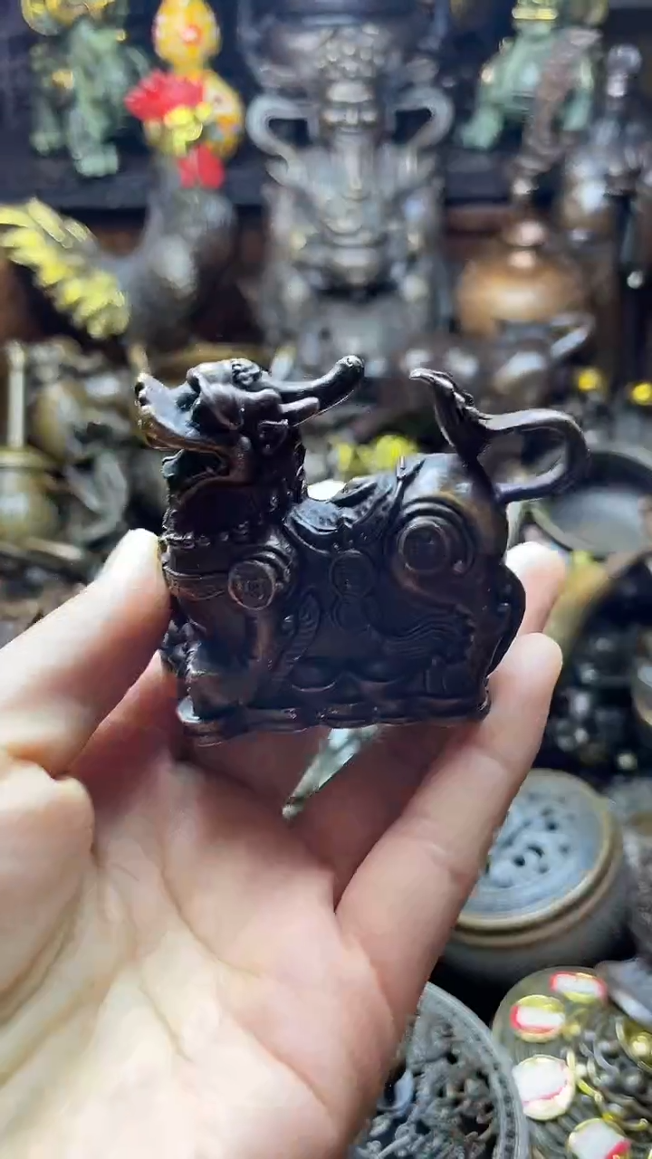 闪购链接，点击下单，有运费险，铜摆件