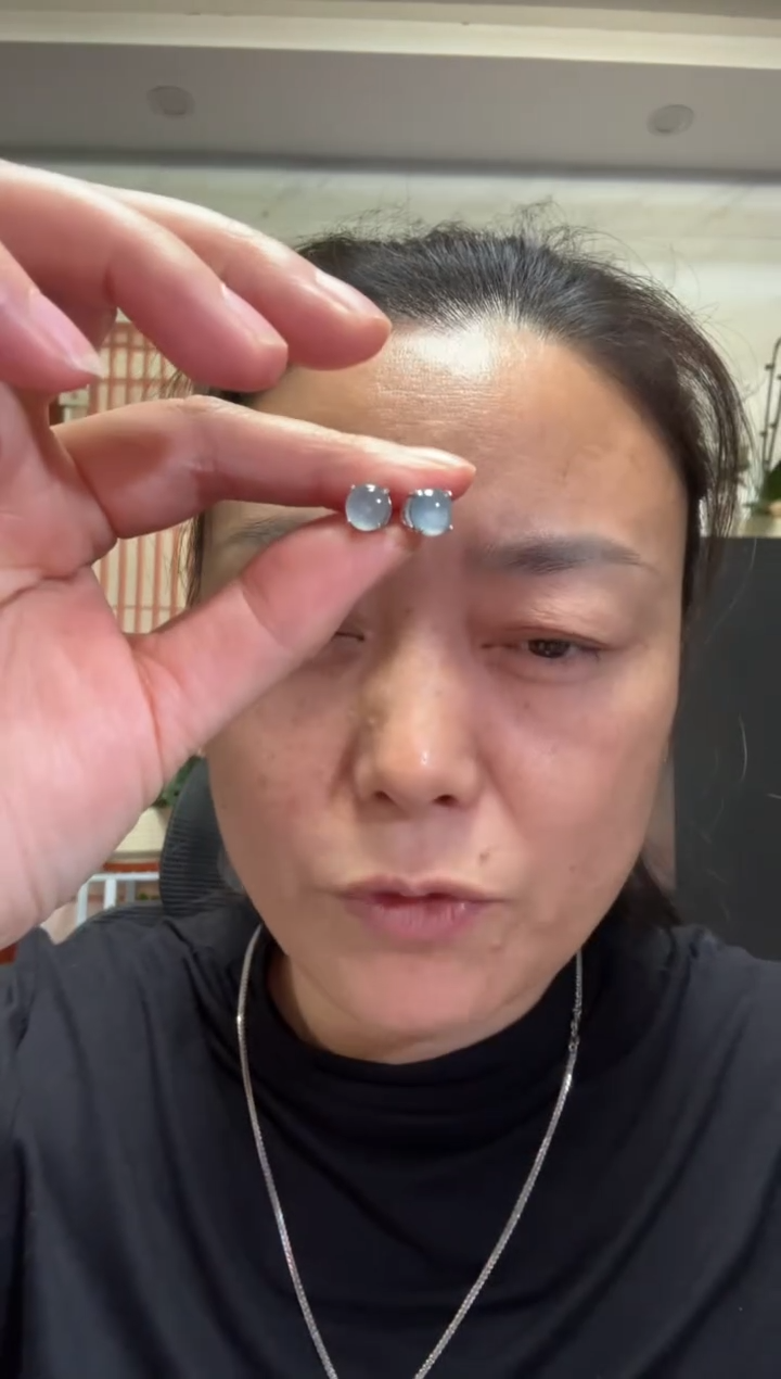 颈饰银S925镶嵌翡翠珎****】00003213