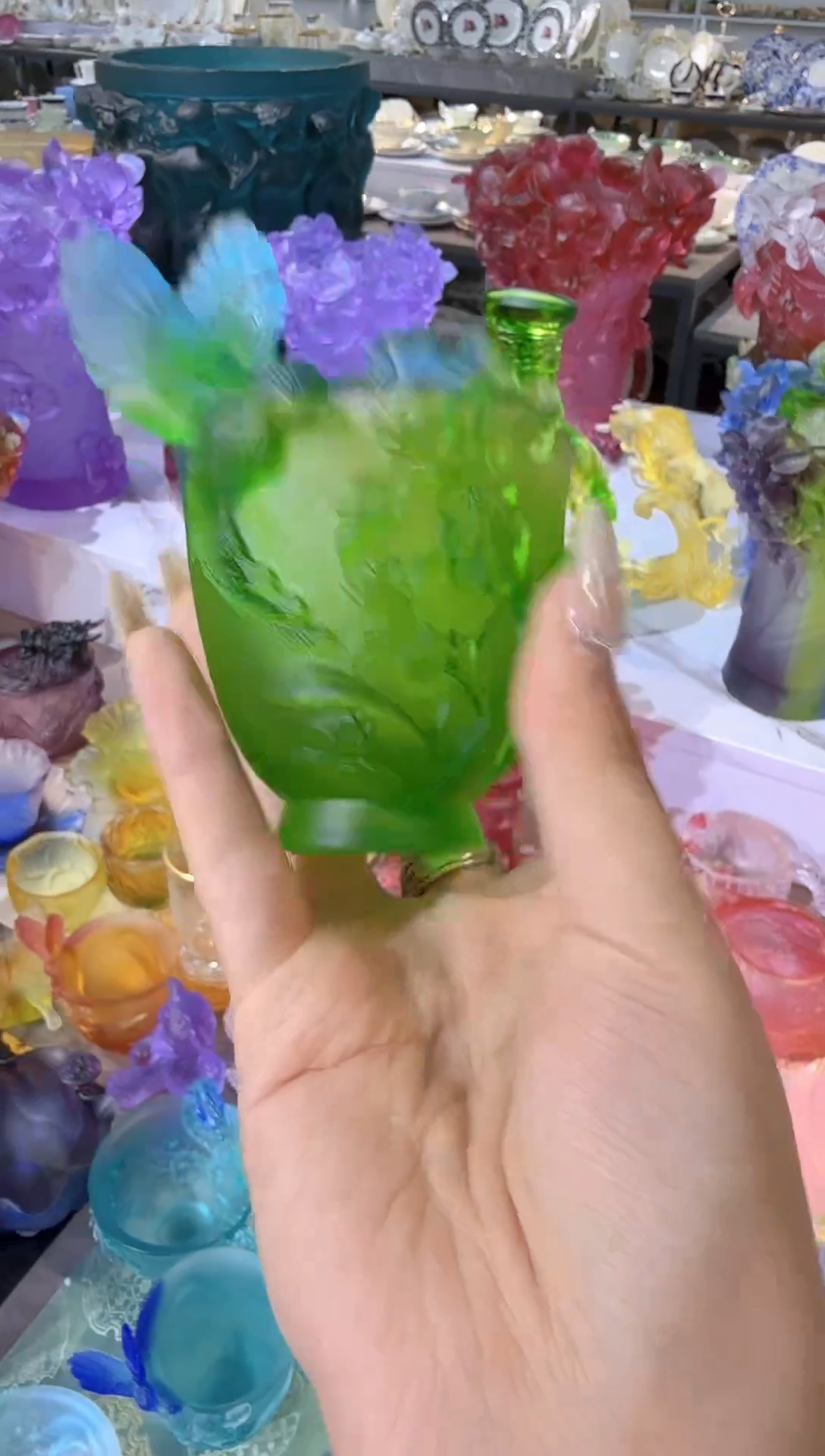 陶瓷米多家中古瓷器摆件 如图所示34114