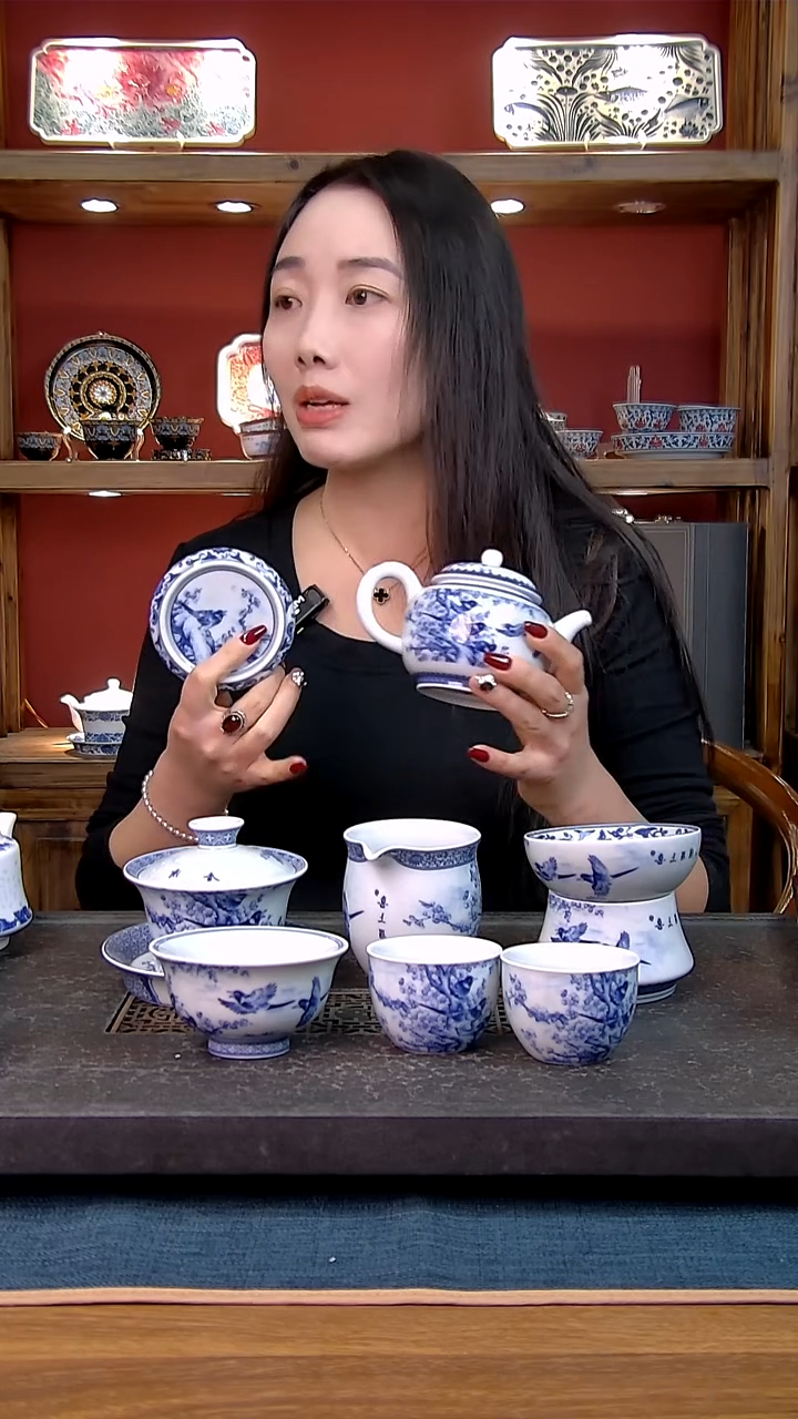 简装家用款8件套 白瓷陶瓷茶具