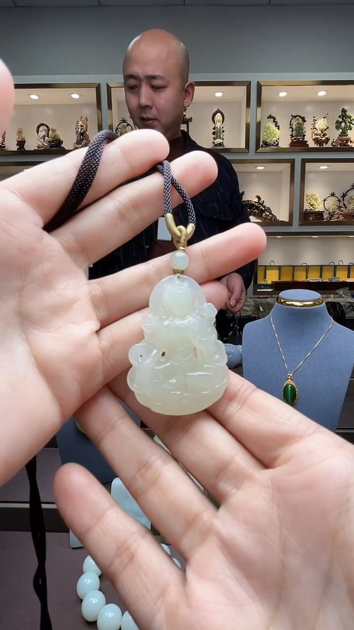 【闪购商品】和田玉颈饰未镶嵌苏