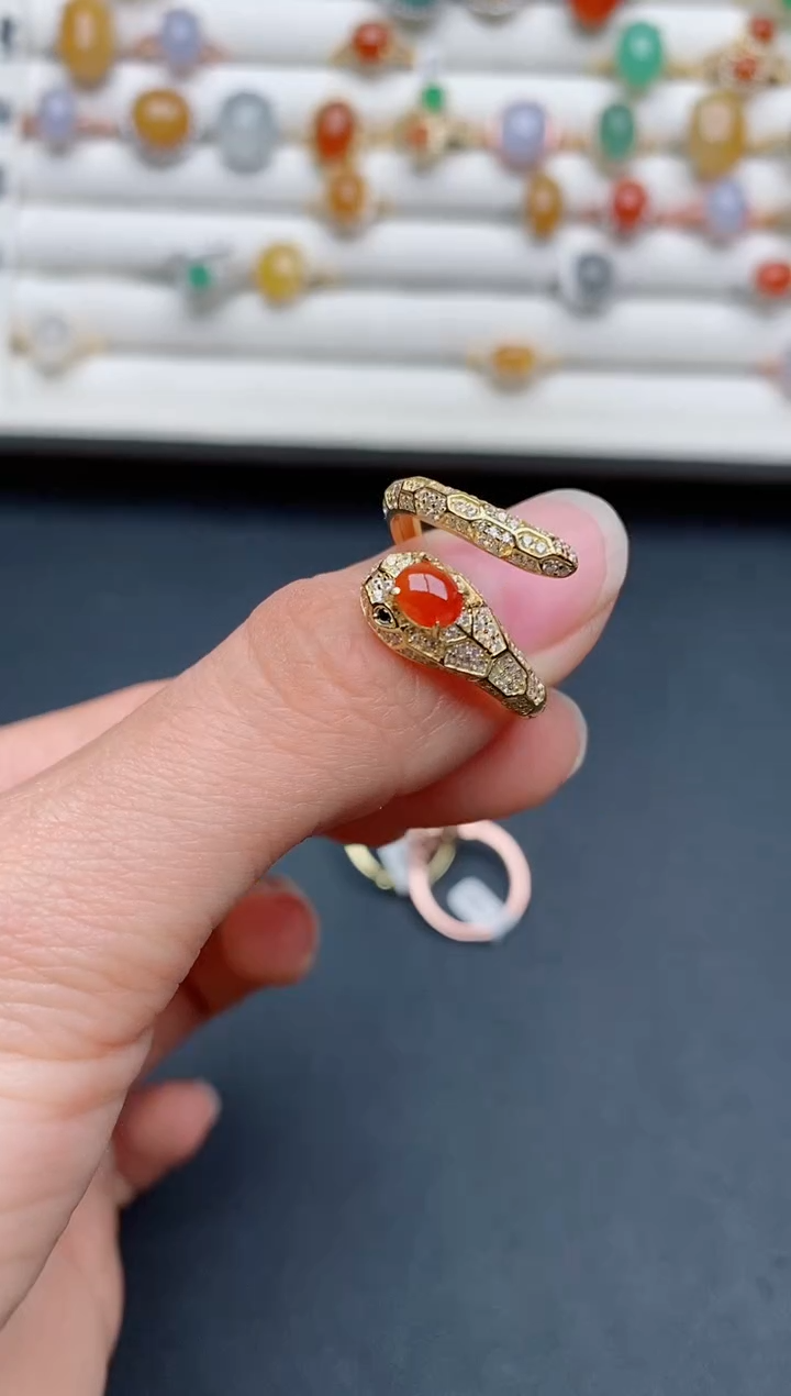 【闪购商品】翡翠戒指银S925镶嵌.............