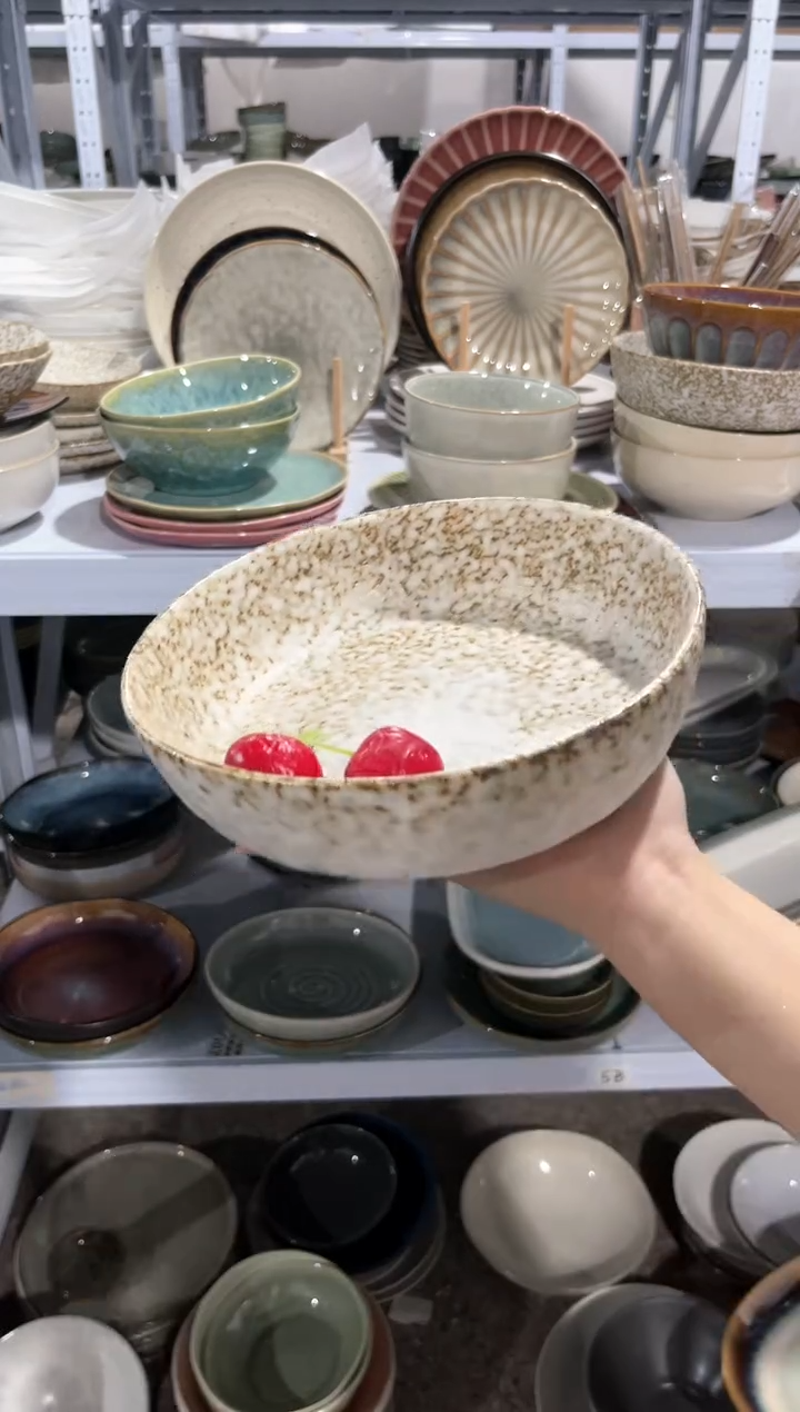 【闪购商品】瓷片外贸尾货瑕疵满20包邮X 八英寸K1A