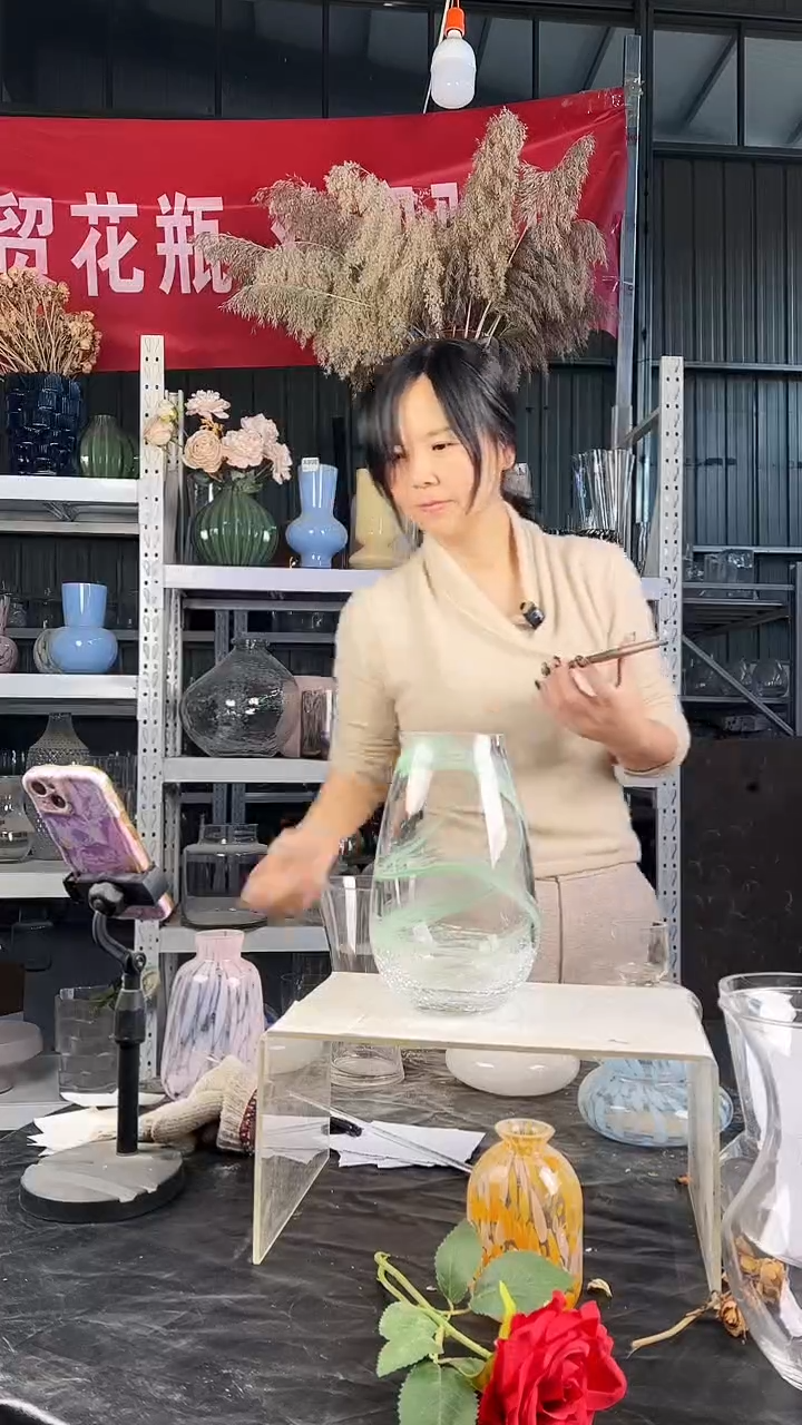 玻璃花瓶摆件045