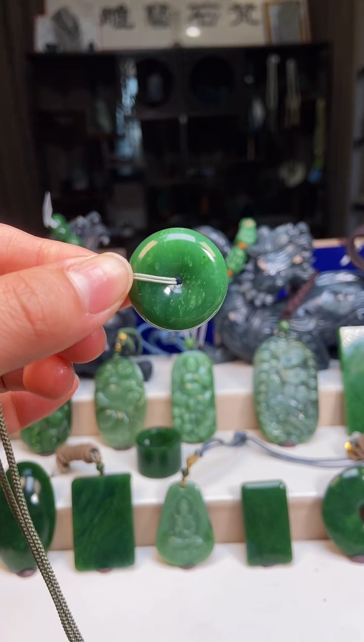 【闪购商品】和田玉挂件未镶嵌1