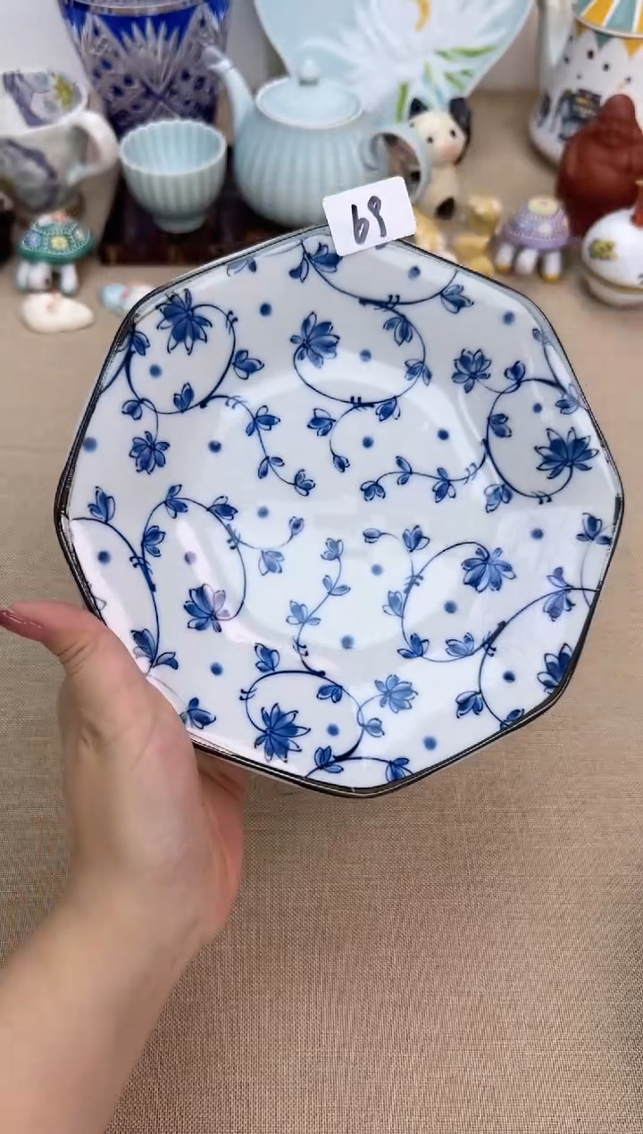 瓷片辰辰的瓷器好看到爆