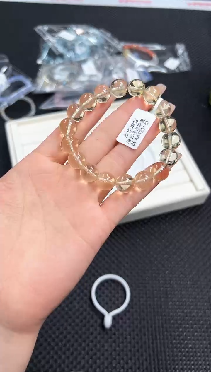 手串未镶嵌水晶19o多样性发其一/1条默认微瑕